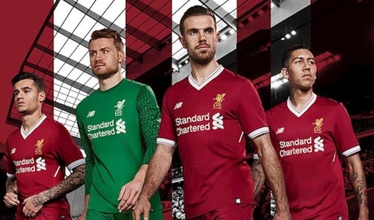 زي ليفربول الذي سيرتديه الموسم المقبل (من موقع ليفربول الإلكتروني) زي ليفربول الذي سيرتديه الموسم المقبل (من موقع ليفربول الإلكتروني)