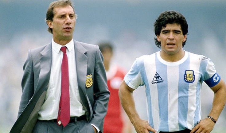 قاد بيلاردو الأرجنتين للقب مونديال 1986 قاد بيلاردو الأرجنتين للقب مونديال 1986