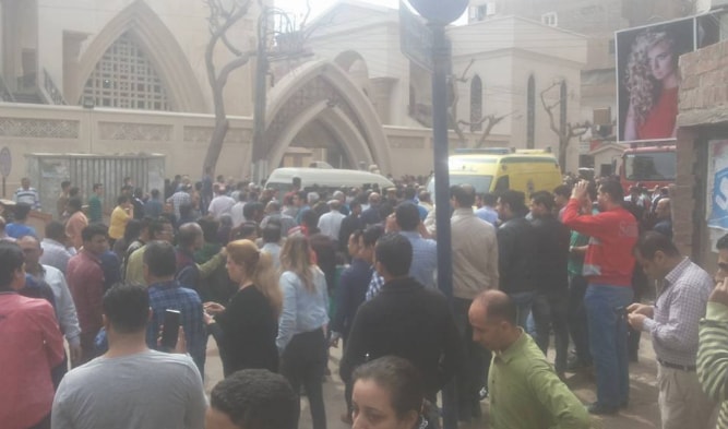 صورة من التفجيرات في مصر صورة من التفجيرات في مصر