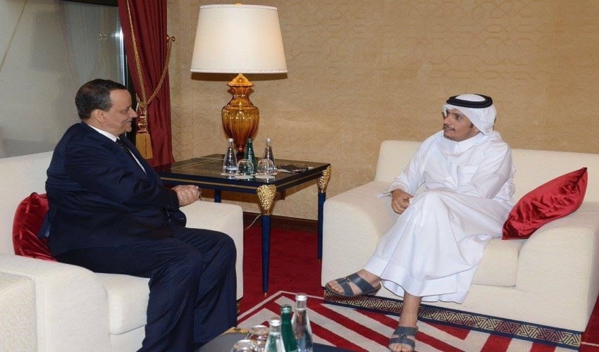 ولد الشيخ من الدوحة: نبحث عن حل وسط فيما يتعلق بمرفأ الحديدة ولد الشيخ من الدوحة: نبحث عن حل وسط فيما يتعلق بمرفأ الحديدة