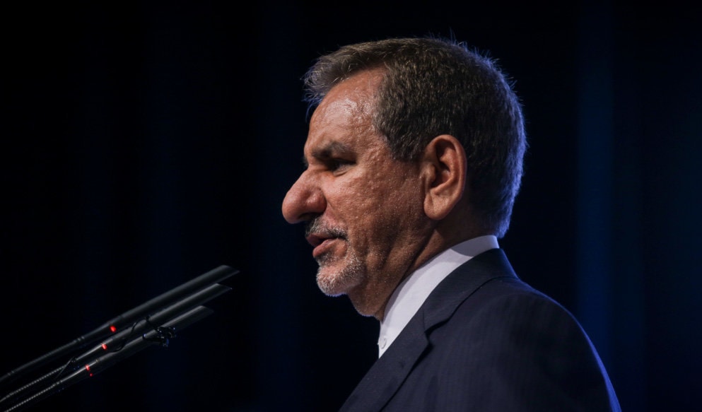 كان مجلس التخطيط السياسي للإصلاحيين قد طالب جهانغيري بالانسحاب لمصلحة روحاني كان مجلس التخطيط السياسي للإصلاحيين قد طالب جهانغيري بالانسحاب لمصلحة روحاني