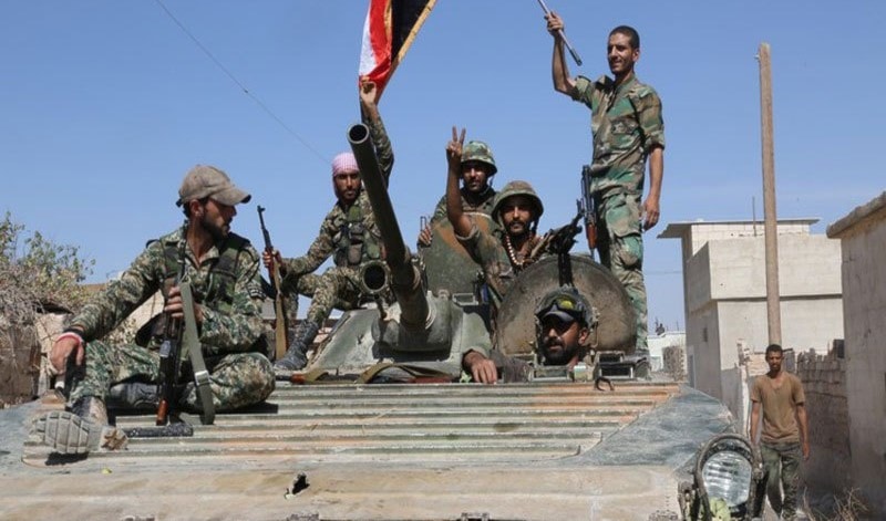 الجيش السوريّ استعاد 11 قرية جنوب مطار الجراح العسكريّ الجيش السوريّ استعاد 11 قرية جنوب مطار الجراح العسكريّ