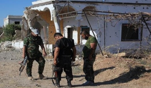 الجيش السوري في ريف حماه الجيش السوري في ريف حماه