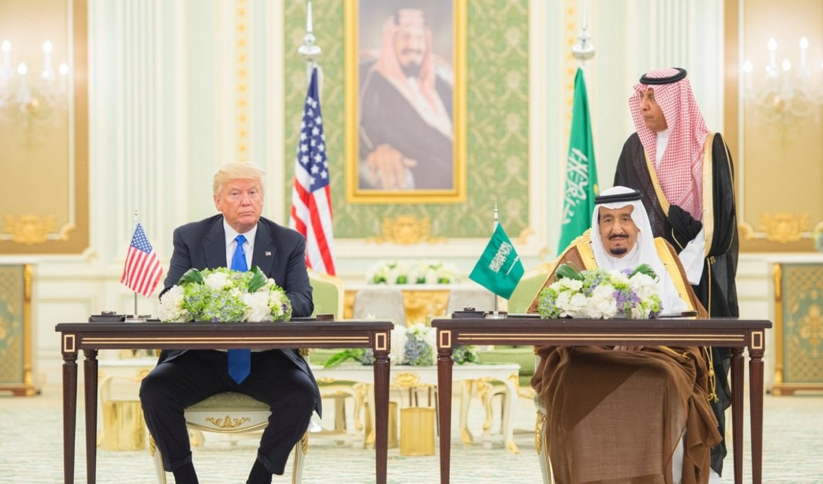 خلال توقيع اتفاقيات الشراكة بين واشنطن والرياض (واس) خلال توقيع اتفاقيات الشراكة بين واشنطن والرياض (واس)