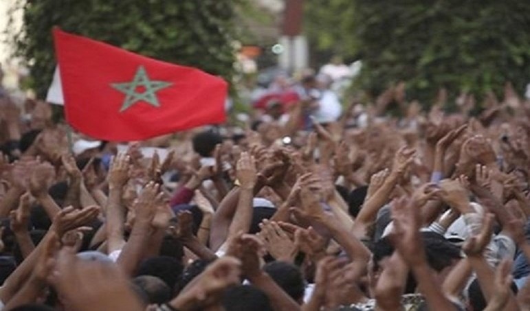 صورة من الارشيف للتحركات في مدينة الحسيمة المغربية صورة من الارشيف للتحركات في مدينة الحسيمة المغربية