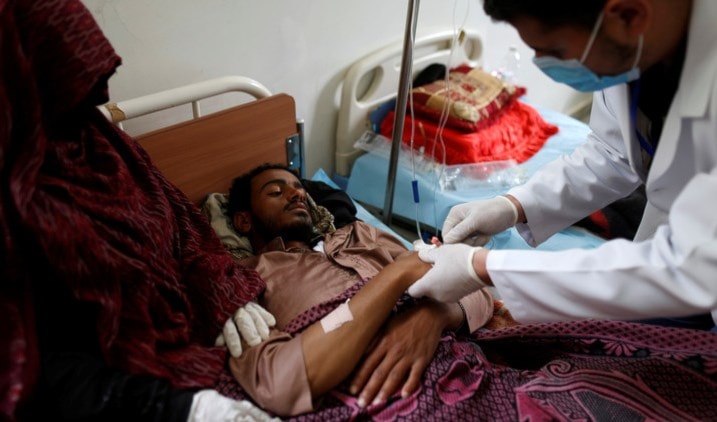 الخارجية اليمنية: تفاقم انتشار الكوليرا يعتبر نتاجاً للجرائم المتواصلة للتحالف السعودي الخارجية اليمنية: تفاقم انتشار الكوليرا يعتبر نتاجاً للجرائم المتواصلة للتحالف السعودي