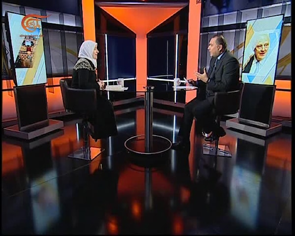 الميادين أسماء كفتارو عضو المجلس الاستشاري النسائي السوري