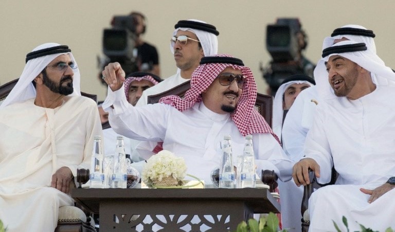 من كان ليظن أن حكام الإمارات كانوا يعدّون السعودية عدوهم الثاني بعد إيران؟ (أ ف ب). من كان ليظن أن حكام الإمارات كانوا يعدّون السعودية عدوهم الثاني بعد إيران؟ (أ ف ب).