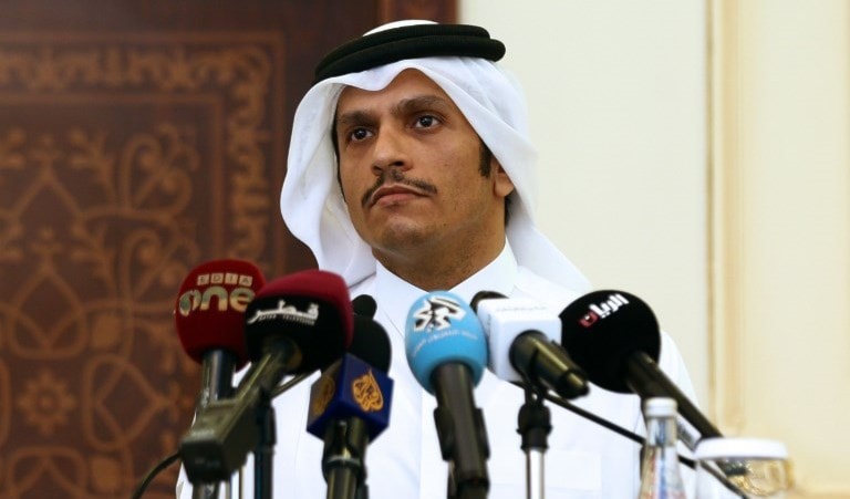 الوزير القطري: الحجاج القطريون يقعون تحت سلطة السعودية لتأمينهم وضمان سلامتهم (أ ف ب) الوزير القطري: الحجاج القطريون يقعون تحت سلطة السعودية لتأمينهم وضمان سلامتهم (أ ف ب)