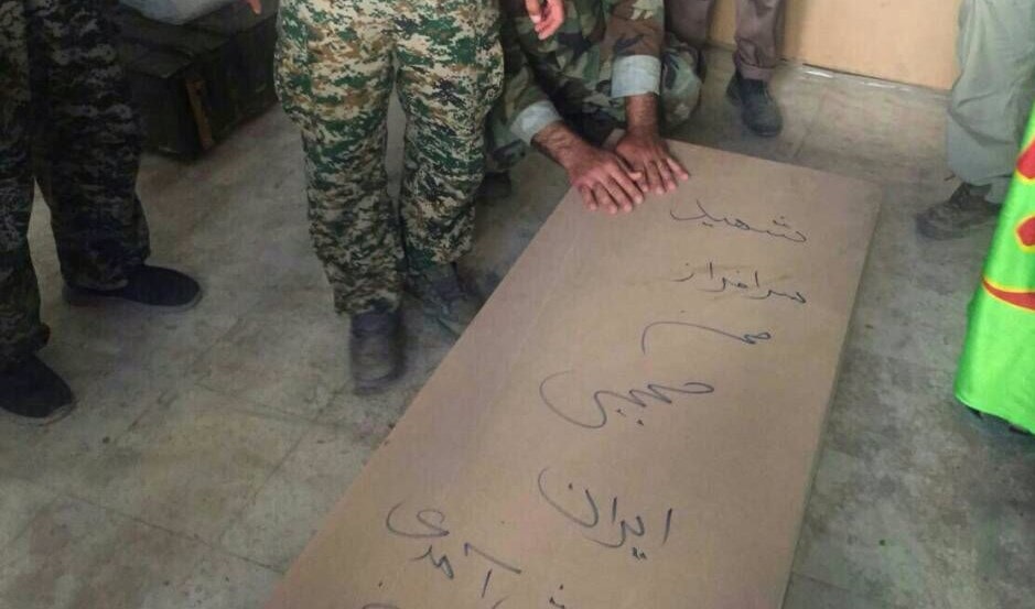 المقاومة تستعيد جثمان الشهيد في الحرس الثوري الإيراني محسن حججي المقاومة تستعيد جثمان الشهيد في الحرس الثوري الإيراني محسن حججي