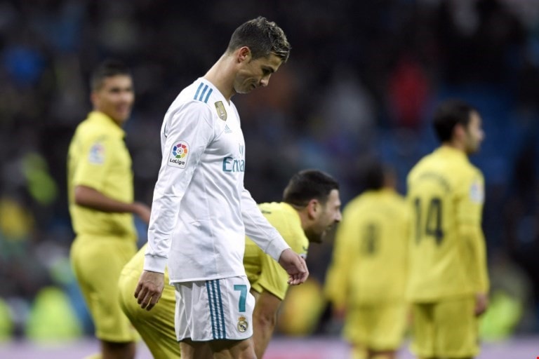 فشل الريال في استغلال سيطرته على اللقاء (أ ف ب) فشل الريال في استغلال سيطرته على اللقاء (أ ف ب)