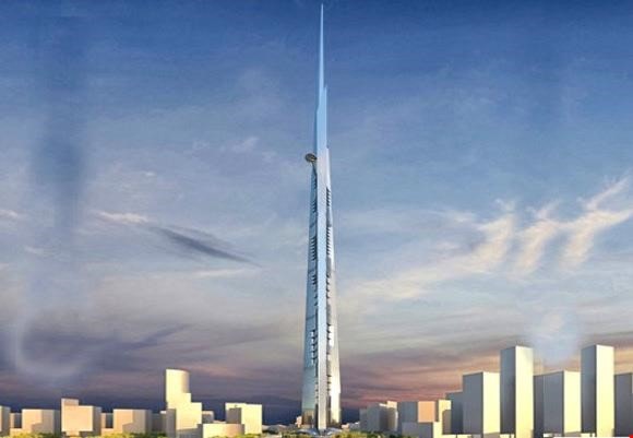 شاهد فيديو برج جده المملكه ٢٠١٨ اطول برج فى العالم Jeddah Tower 2018 Youtube
