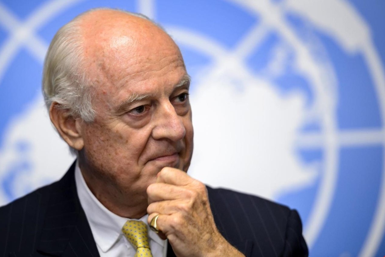 دي ميستورا: الحل المستدام في سوريا يكون بعملية سياسية دي ميستورا: الحل المستدام في سوريا يكون بعملية سياسية