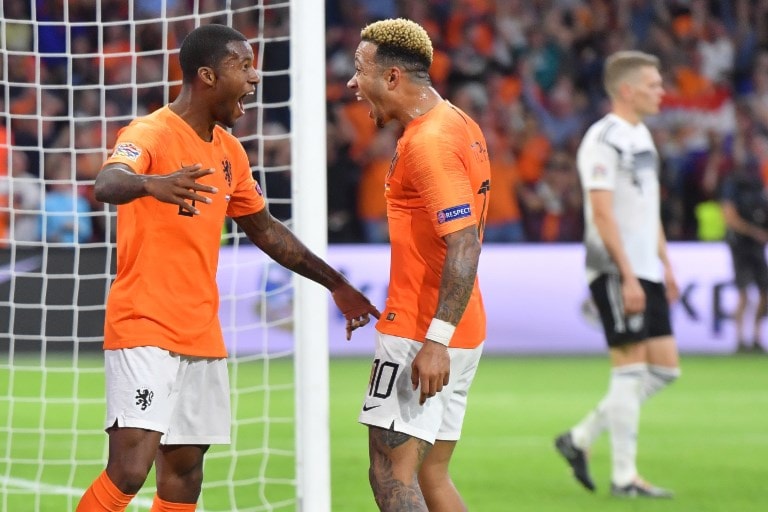 فازت ألمانيا بنتيجة 3-0 (أ ف ب) فازت ألمانيا بنتيجة 3-0 (أ ف ب)