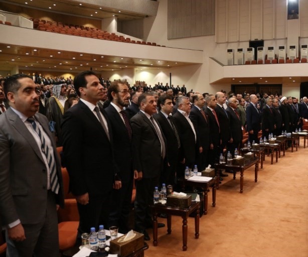 الصورة من البرلمان العراقي (أ ف ب) الصورة من البرلمان العراقي (أ ف ب)
