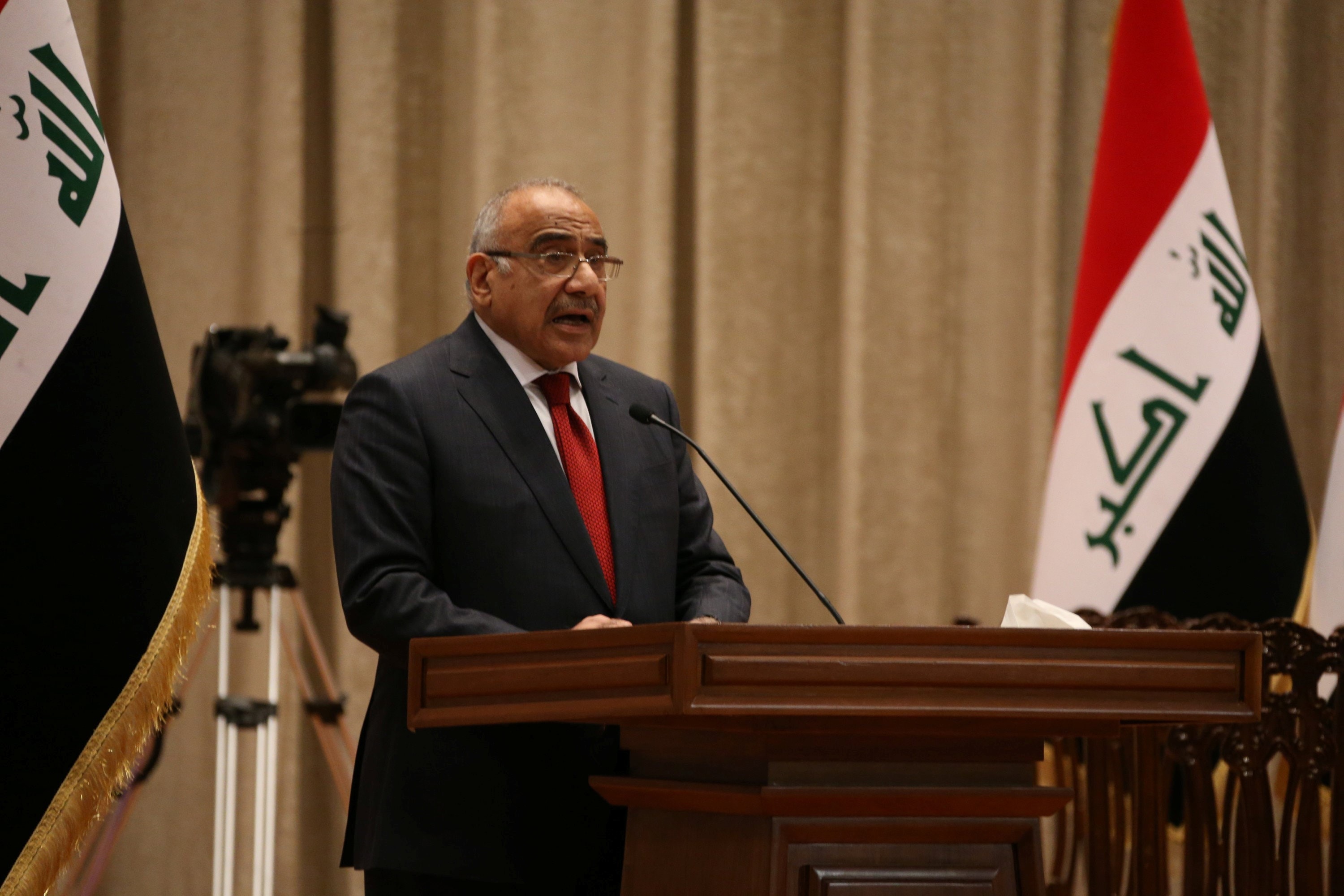 عبد المهدي يحسم خياره بترشيح فالح الفياض لوزارة الداخلية وفيصل الجربا للدفاع عبد المهدي يحسم خياره بترشيح فالح الفياض لوزارة الداخلية وفيصل الجربا للدفاع