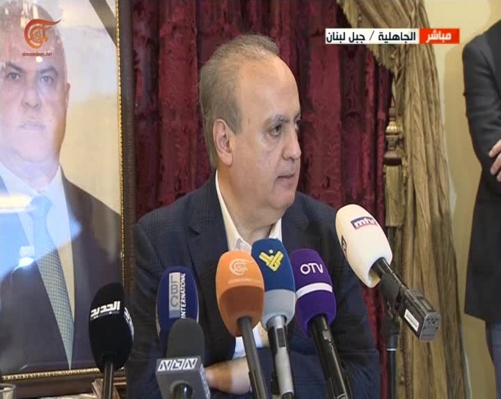 وهاب: نصر اللّه حمى الطائفة الدرزية من فتنة كبيرة وأنقذ الحريري وهاب: نصر اللّه حمى الطائفة الدرزية من فتنة كبيرة وأنقذ الحريري