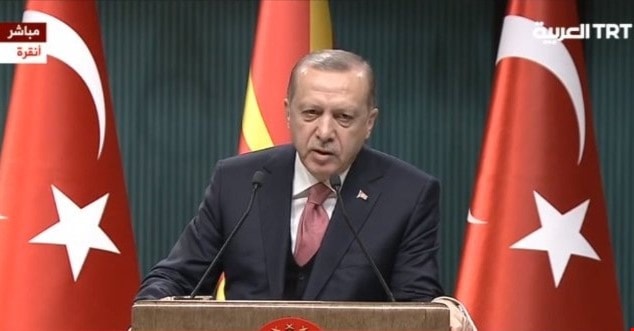 إردوغان: القوات السورية انسحبت من عفرين بعد قصف مدفعي إردوغان: القوات السورية انسحبت من عفرين بعد قصف مدفعي