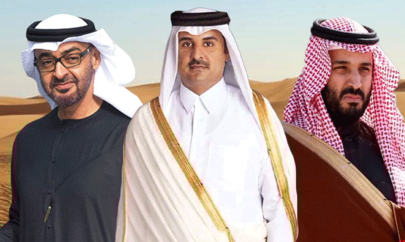 بن سلمان وبن زايد وأمير قطر سيلتقون ترامب في الشهرين المقبلين بن سلمان وبن زايد وأمير قطر سيلتقون ترامب في الشهرين المقبلين