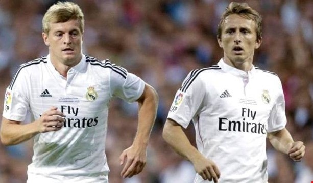 طوني كروس ولوكا مودريتش طوني كروس ولوكا مودريتش
