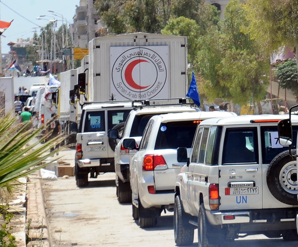 الجيش السوري يفتح معبراً جديداً لخروج المدنيين من الغوطة الجيش السوري يفتح معبراً جديداً لخروج المدنيين من الغوطة