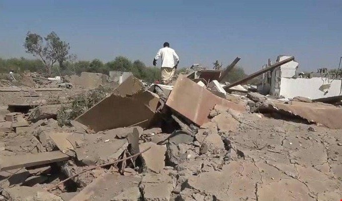 استشهاد 5 يمنيين في غارات للتحالف السعودي بصعدة استشهاد 5 يمنيين في غارات للتحالف السعودي بصعدة