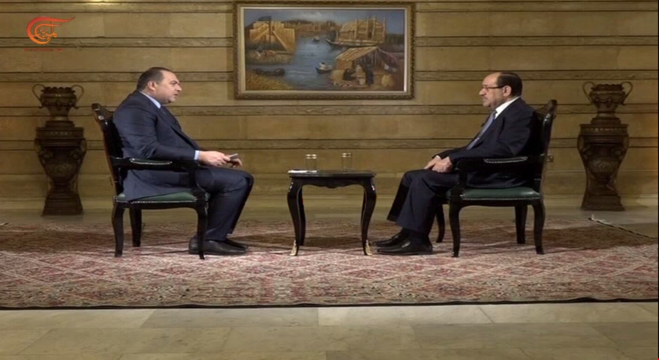 المالكي للميادين: لا التفت إلى الشائعات التي تطلق ضد كتلتنا والتي هي الأضعف على الصعيد المالي المالكي للميادين: لا التفت إلى الشائعات التي تطلق ضد كتلتنا والتي هي الأضعف على الصعيد المالي