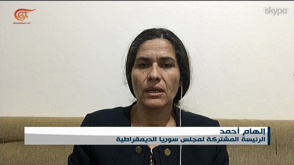 أحمد استبعدت تخلي واشنطن عن قوات سوريا الديمقراطية كونها الوحيدة القادرة على سحق الإرهاب أحمد استبعدت تخلي واشنطن عن قوات سوريا الديمقراطية كونها الوحيدة القادرة على سحق الإرهاب