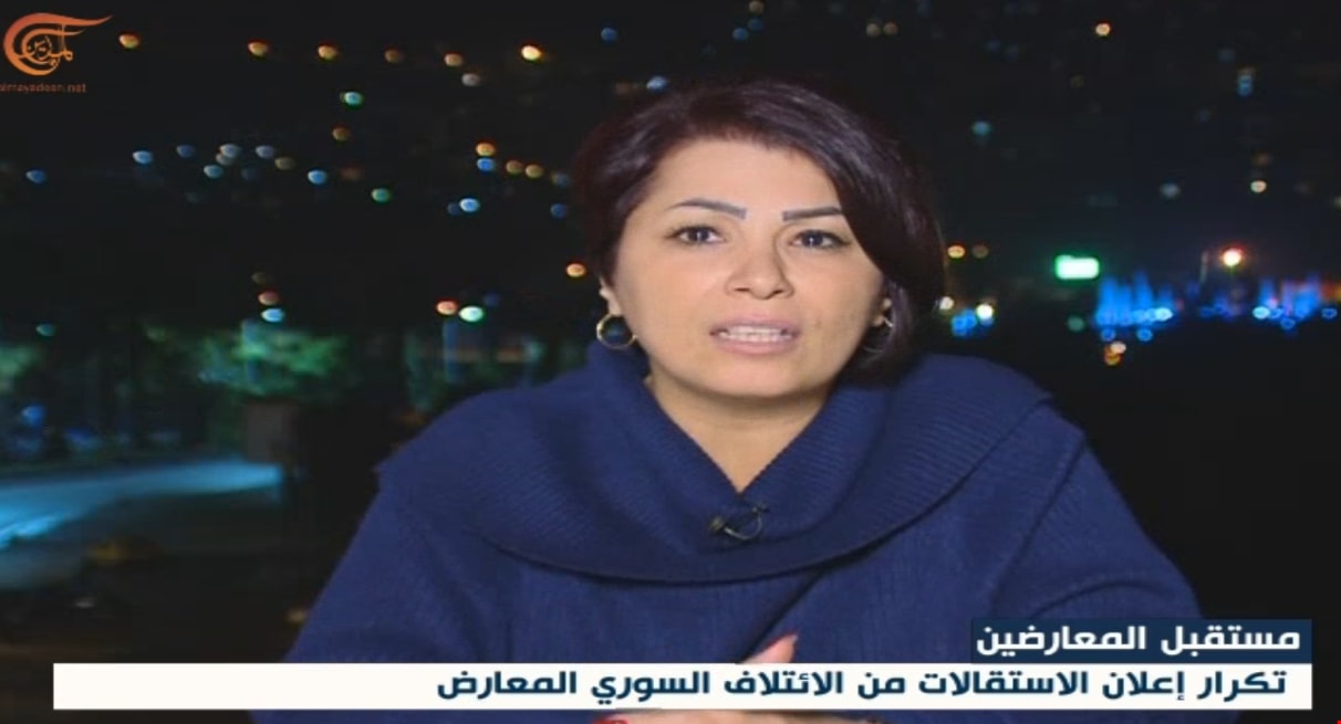 اتهمت كريدي المعارض جورج صبرا بدعم جبهة النصرة والمعارض خالد خوجة بالعمل مع المخابرات البريطانية اتهمت كريدي المعارض جورج صبرا بدعم جبهة النصرة والمعارض خالد خوجة بالعمل مع المخابرات البريطانية