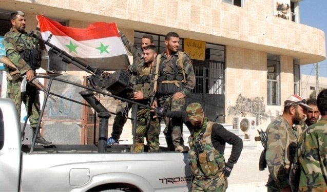 تمكن الجيش السوري من تحرير الجزء الجنوبي من حي الحجر الأسود جنوب دمشق بالكامل تمكن الجيش السوري من تحرير الجزء الجنوبي من حي الحجر الأسود جنوب دمشق بالكامل