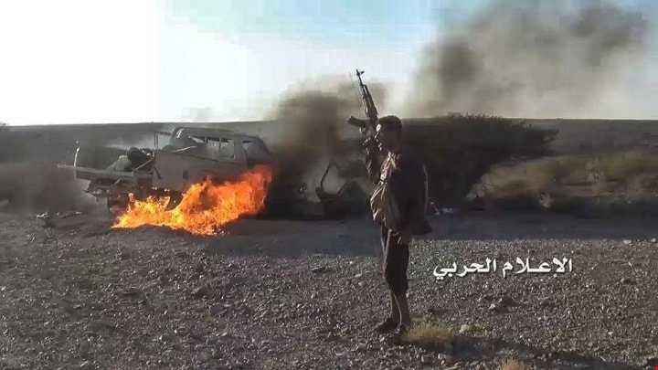 الجيش اليمني واللجان الشعبية يفشلون عملية زحف لقوات هادي في المتون الجيش اليمني واللجان الشعبية يفشلون عملية زحف لقوات هادي في المتون