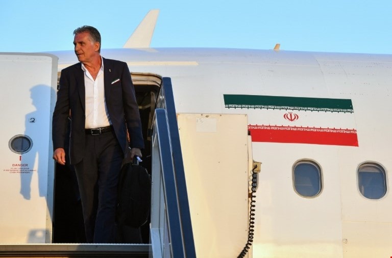 تلعب إيران في المجموعة الثانية إلى جانب إسبانيا والبرتغال والمغرب (أ ف ب) تلعب إيران في المجموعة الثانية إلى جانب إسبانيا والبرتغال والمغرب (أ ف ب)