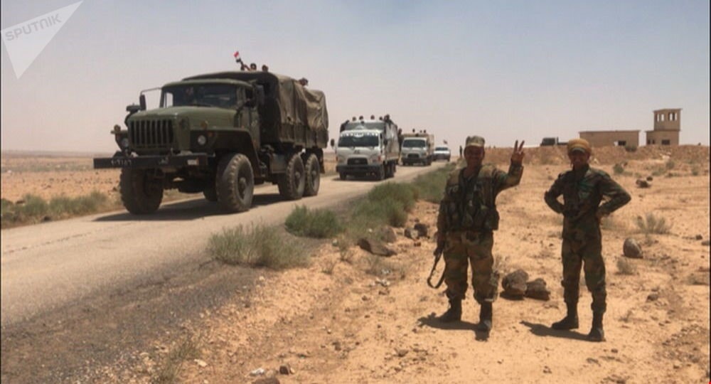 الجيش السوري بسط سيطرته على كامل الشريط الحدودي مع الأردن الجيش السوري بسط سيطرته على كامل الشريط الحدودي مع الأردن
