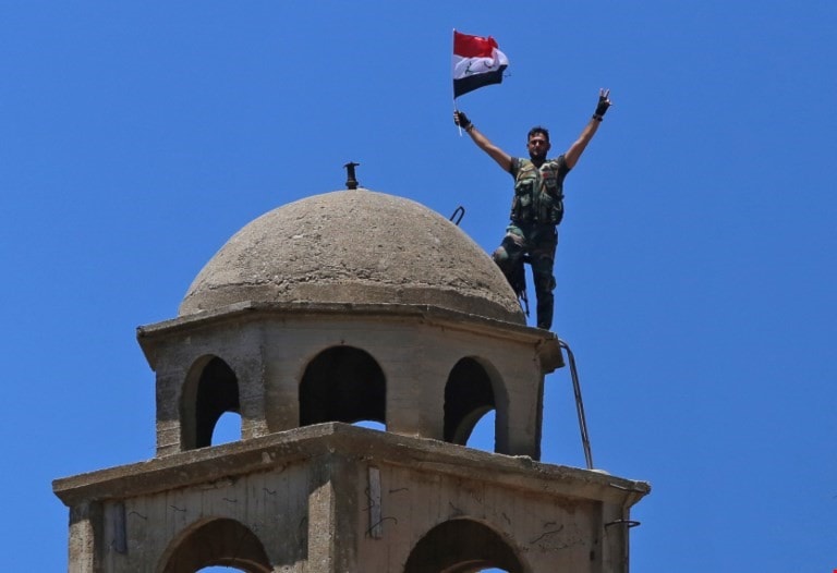 الجيش السوري حقق انتصارات كبيرة على الأرهاب في سنوات الحرب السورية الجيش السوري حقق انتصارات كبيرة على الأرهاب في سنوات الحرب السورية