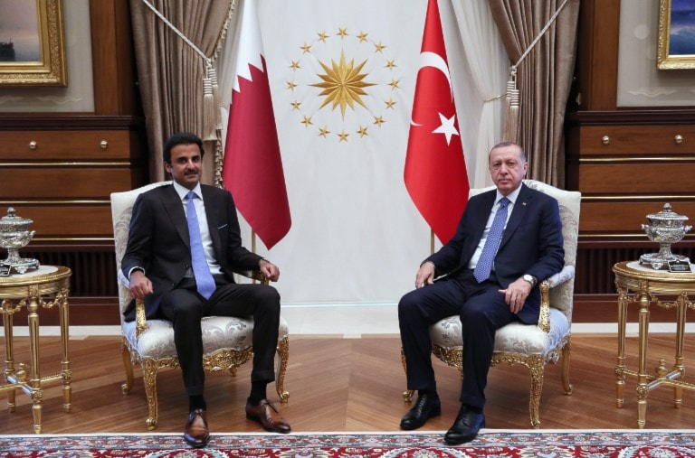 أردوغان وآل ثاني التقيا في أنقرة أردوغان وآل ثاني التقيا في أنقرة