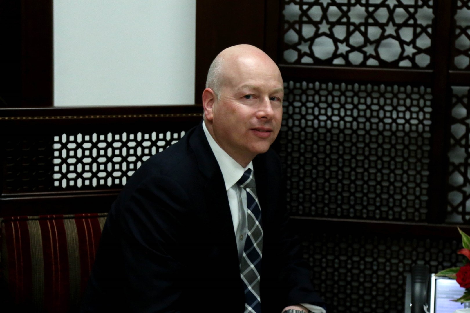 غرينبلات يتحدّث عن خطة سلام أميركية رغم معارضة الفلسطينيين غرينبلات يتحدّث عن خطة سلام أميركية رغم معارضة الفلسطينيين