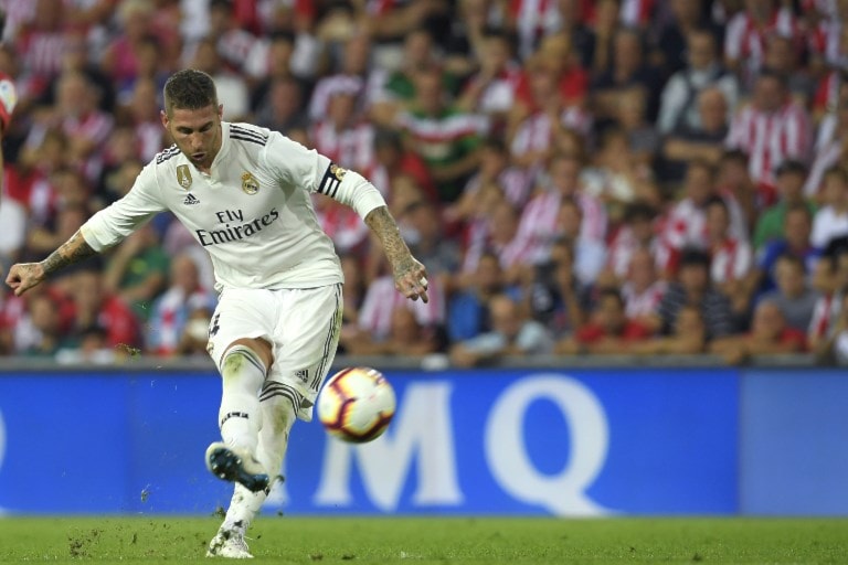 42 ركلة جزاء لكل من ريال مدريد وبرشلونة (أ ف ب) 42 ركلة جزاء لكل من ريال مدريد وبرشلونة (أ ف ب)