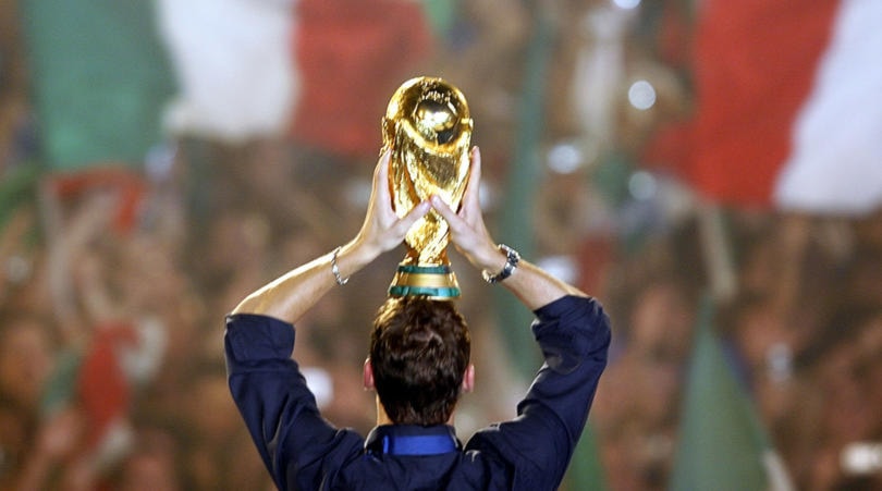 كان جيلاردينيو مع منتخب إيطاليا في مونديال 2006 كان جيلاردينيو مع منتخب إيطاليا في مونديال 2006