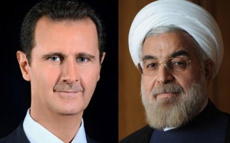 الأسد لروحاني: نقف مع إيران في وجه الإرهاب بكل إمكاناتنا الأسد لروحاني: نقف مع إيران في وجه الإرهاب بكل إمكاناتنا