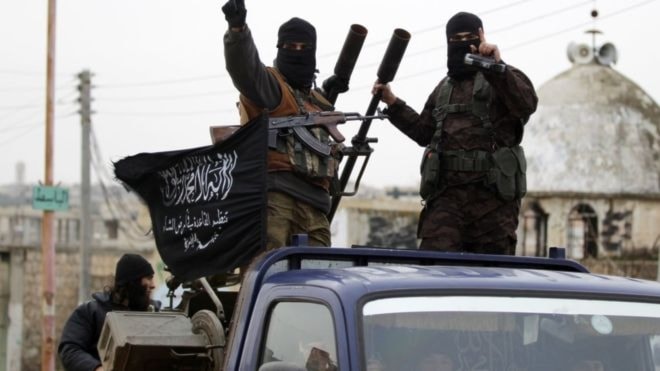 تنظيم حراس الدين الموالي لتنظيم القاعدة يعلن رفضه التام لاتفاق ادلب الأخير تنظيم حراس الدين الموالي لتنظيم القاعدة يعلن رفضه التام لاتفاق ادلب الأخير