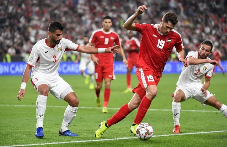 كان منتخب فلسطين بحاجة إلى هدف ليكتب التاريخ (أ ف ب) كان منتخب فلسطين بحاجة إلى هدف ليكتب التاريخ (أ ف ب)