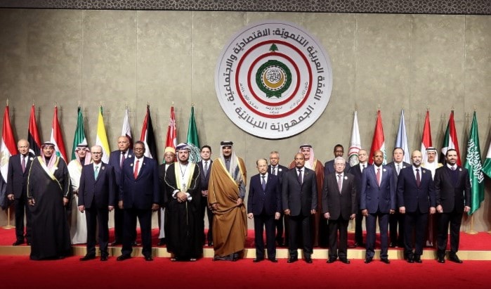 القمة الاقتصادية انعقدت في بيروت وسط غياب غالبية الزعماء العرب (أ ف ب) القمة الاقتصادية انعقدت في بيروت وسط غياب غالبية الزعماء العرب (أ ف ب)