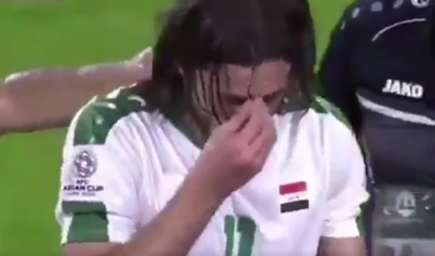 دموع همام طارق أمس تعبّر عن الانتماء للوطن دموع همام طارق أمس تعبّر عن الانتماء للوطن