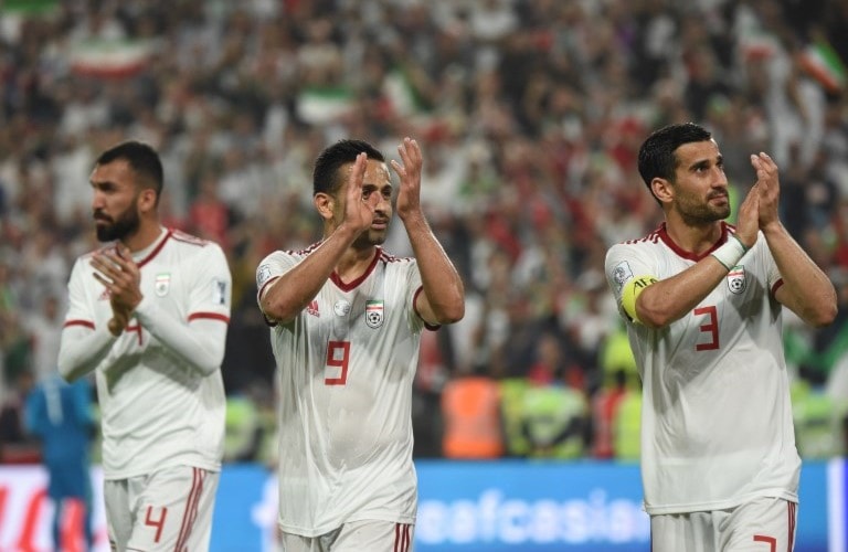 ميزات عديدة للّاعب الإيراني يعكس بها الشخصية الإيرانية (أ ف ب) ميزات عديدة للّاعب الإيراني يعكس بها الشخصية الإيرانية (أ ف ب)