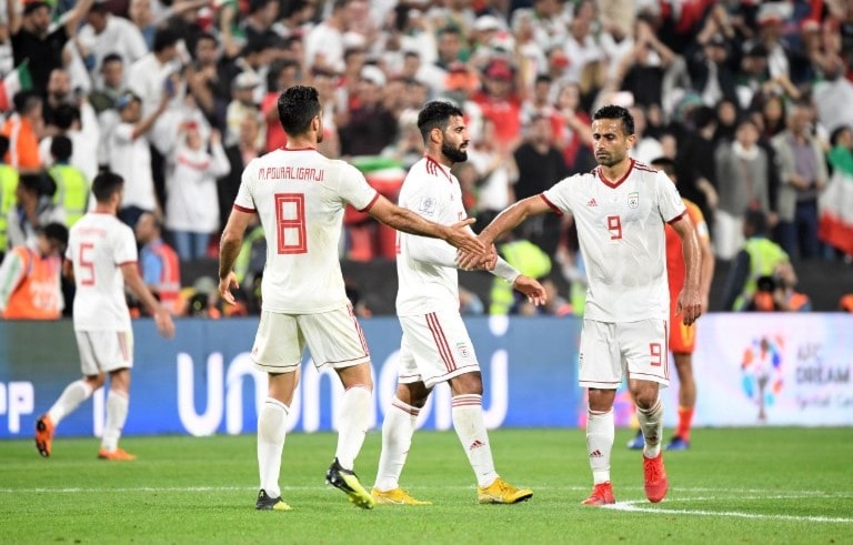 تتواجه إيران مع اليابان في نصف نهائي كأس آسيا اليوم (أ ف ب) تتواجه إيران مع اليابان في نصف نهائي كأس آسيا اليوم (أ ف ب)