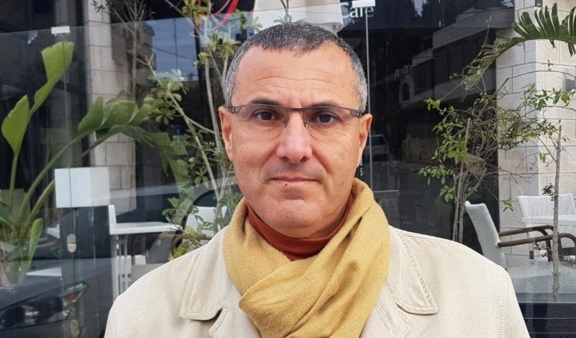 عمر البرغوثي مؤسس الحركة العالمية للمقاطعة في رام الله عمر البرغوثي مؤسس الحركة العالمية للمقاطعة في رام الله