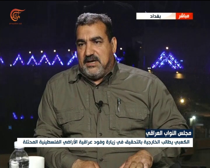 مصلح خلال المقابلة مع الميادين مصلح خلال المقابلة مع الميادين