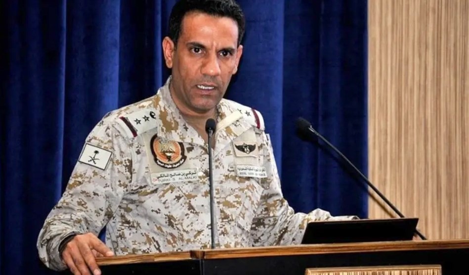 المالكي: أنّ التحالف لن يرد على مسرحية التضليل الحوثية على حد تعبيره المالكي: أنّ التحالف لن يرد على مسرحية التضليل الحوثية على حد تعبيره