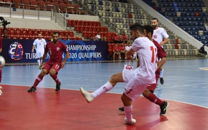 فاز منتخب لبنان على نظيره القطري بنتيجة كبيرة 8-1 فاز منتخب لبنان على نظيره القطري بنتيجة كبيرة 8-1
