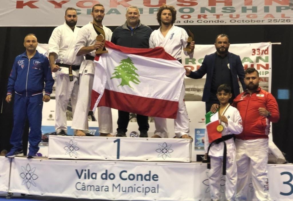 موقف وطني مشرّف وتألّق اللاعبين اللبنانيين في البطولة العالمية في مدينة بورتو البرتغالية موقف وطني مشرّف وتألّق اللاعبين اللبنانيين في البطولة العالمية في مدينة بورتو البرتغالية
